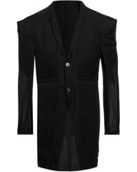Rick Owens - Overcoat & Trench Coat - Lyst