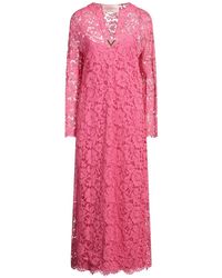 Valentino Garavani - Maxi Dress Viscose, Cotton, Polyamide - Lyst