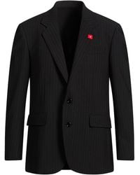 Lardini - Blazer Polyester, Virgin Wool, Elastane - Lyst