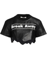 Ssheena - Top Leather - Lyst