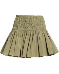 Maje - Military Mini Skirt Polyester - Lyst