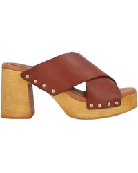 SOFIA MARE - Sandals Leather - Lyst