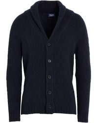 Drumohr - Midnight Cardigan Merino Wool - Lyst