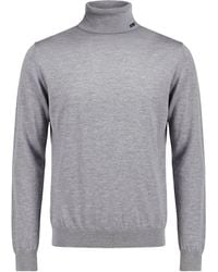 Herno - Light Turtleneck Virgin Wool - Lyst