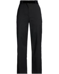 Sandro - Pants Polyester, Wool, Elastane - Lyst
