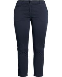 Twinset - Midnight Pants Cotton, Elastane - Lyst