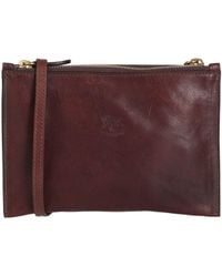 Il Bisonte - Tan Cross-Body Bag Leather - Lyst
