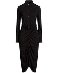 Isabel Marant - Midi Dress Polyamide, Linen, Virgin Wool - Lyst