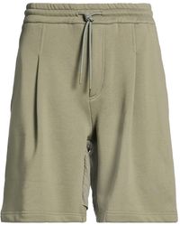Emporio Armani - Military Shorts & Bermuda Shorts Cotton - Lyst