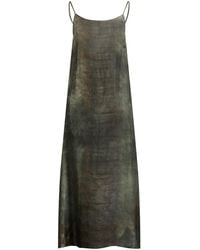 Uma Wang - Maxi Dress Viscose, Cupro - Lyst