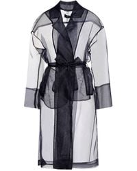 Nora Barth - Midnight Overcoat & Trench Coat Polyester - Lyst