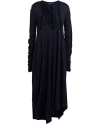 High - Use Midnight Midi Dress Wool - Lyst