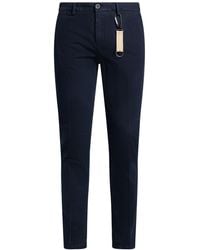 Manuel Ritz - Midnight Pants Cotton, Elastane - Lyst