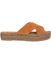 Paloma Barceló - Camel Espadrilles Leather - Lyst