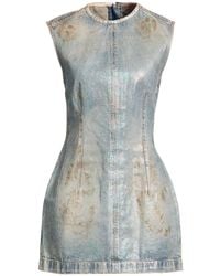 Acne Studios - Mini Dress Cotton - Lyst