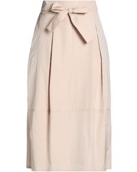 Peserico - Midi Skirt Cotton, Polyester - Lyst