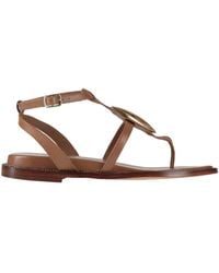 Emanuélle Vee - Thong Sandal Leather - Lyst