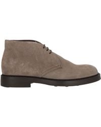 Doucal's - Bruges Taupe Ankle Boots Leather - Lyst