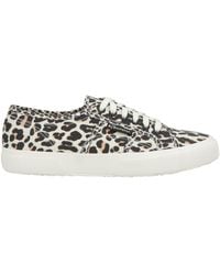 Superga - Ivory Sneakers Textile Fibers - Lyst