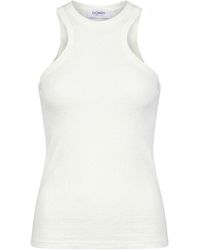 Dondup - Ivory Tank Top Polyamide, Elastane - Lyst