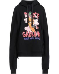 Dolce & Gabbana - Printed Sweatshirt With Double Cuffs - Lyst