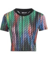 Just Cavalli - T-Shirt Cotton, Elastane - Lyst