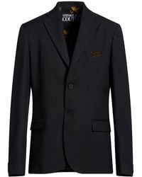 Versace Jeans Couture - Blazer Polyester, Wool, Viscose - Lyst