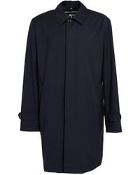 Sealup - Midnight Overcoat & Trench Coat Virgin Wool - Lyst