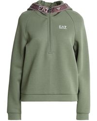 EA7 - Sweatshirt Cotton, Polyester - Lyst