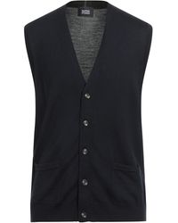 Alpha Studio - Midnight Cardigan Merino Wool - Lyst