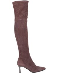 Maliparmi Knee Boots - Brown
