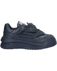 Versace - Sneakers Soft Leather, Textile Fibers - Lyst