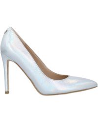 guess silver heels