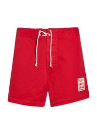 Stockholm Surfboard Club - Denim Shorts - Lyst