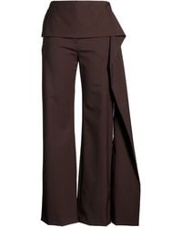 THE LATEST - Pants Polyester, Virgin Wool, Elastane - Lyst