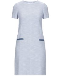 Amina Rubinacci Short Dress - Blue