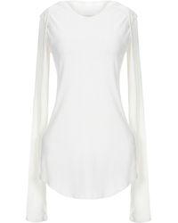 MM6 by Maison Martin Margiela Pullover - Weiß