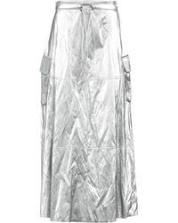 Jijil - Maxi Skirt Polyurea, Viscose, Polyester, Cotton, Metallic Fiber - Lyst