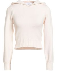 Soallure - Ivory Sweater Viscose, Polyester, Polyamide - Lyst