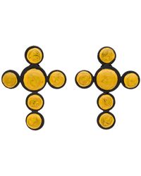 Moschino - Couture -- Earrings Metal - Lyst