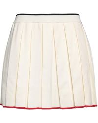 Thom Browne - Ivory Mini Skirt Virgin Wool, Polyamide, Elastane - Lyst