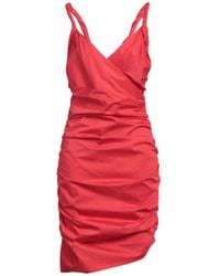 Pinko - Midi Dress Cotton, Elastane - Lyst