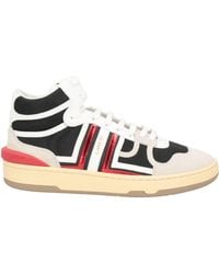 Lanvin - Sneakers Calfskin, Textile Fibers - Lyst