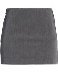 Patrizia Pepe - Essential Mini Skirt Polyester, Viscose, Elastane - Lyst