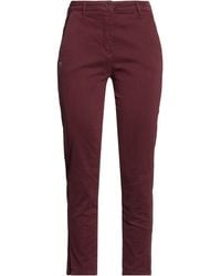 Manila Grace - Pants Cotton, Elastane - Lyst