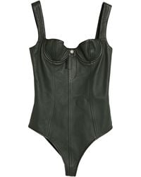 DSquared² - Bodysuit Bovine Leather - Lyst