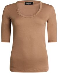 Fabiana Filippi - T-Shirt Cotton, Elastane - Lyst