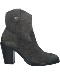 Tommy Hilfiger Womens Sock Heeled Boots Black | Lyst