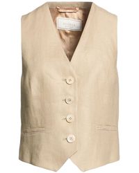 Peserico - Tailored Vest Linen - Lyst