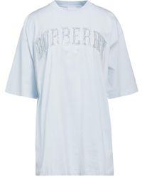 Burberry - Light T-Shirt Cotton, Elastane, Polyamide, Viscose - Lyst